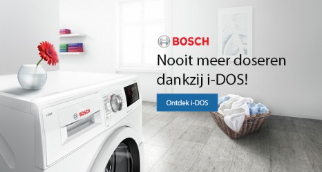 Bosch iDos - bespaar water en wasmiddel
