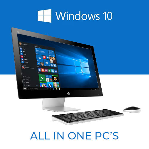 All-in-one pc's met Windows 10