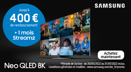 Samsung - Jusquà €400 cashback
