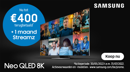 Samsung - Tot €400 cashback