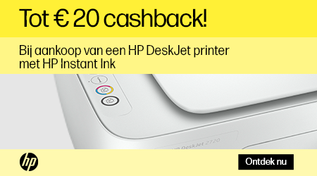 HP DeskJet + Instant Ink - Cashback