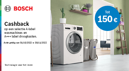 Bosch - Tot €150 euro cashback