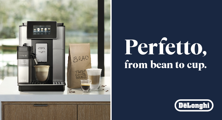 Delonghi perfetto from bean to cup