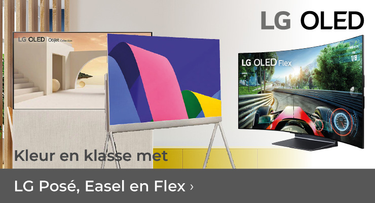 Kleur en klasse met LG Posé, Easel en Flex