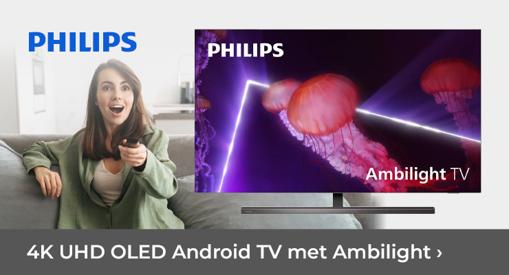 Philips 4K UHD OLED Android TV met Ambilight