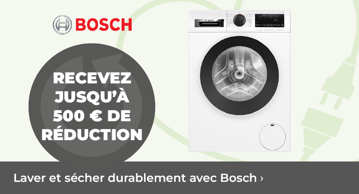 Laver et sécher durablement avec Bosch