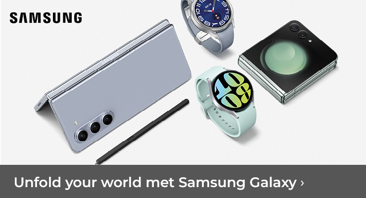Unfold your world met Samsung Galaxy